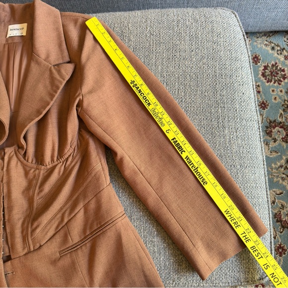 House of CB Makani Mocha Hourglass Corset Blazer L+ - Picture 13 of 15